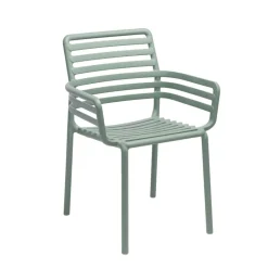 Doga Fauteuil de jardin design empilable fabriqué en Italie