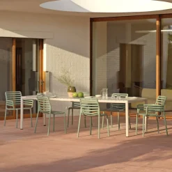 Doga Fauteuil de jardin design empilable fabriqué en Italie