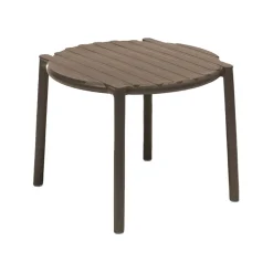 Doga Table basse de jardin ronde empilable fabriquée en Italie