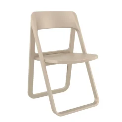 Dream Chaise de jardin pliante moderne en polypropylène