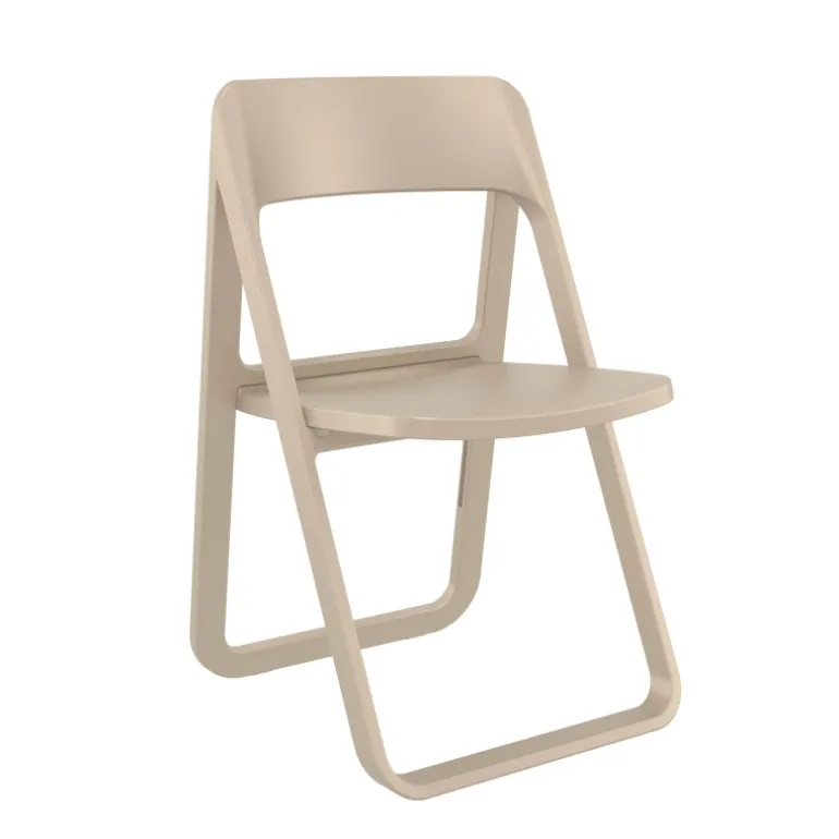 Dream Chaise de jardin pliante moderne en polypropylène