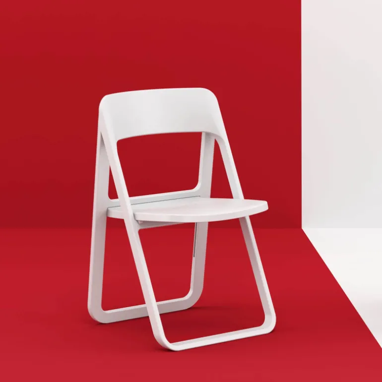 Dream Chaise pliante moderne en polypropylène