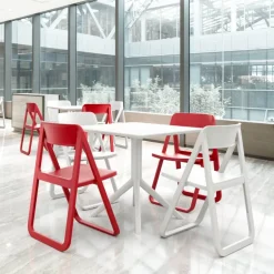 Dream Chaise pliante moderne en polypropylène