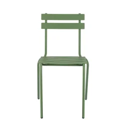 Eden Chaise de jardin française en métal empilable