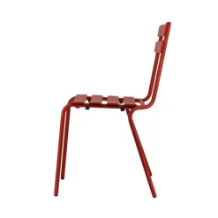 Eden Chaise de jardin française en métal empilable