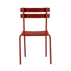 Eden Chaise de jardin française en métal empilable