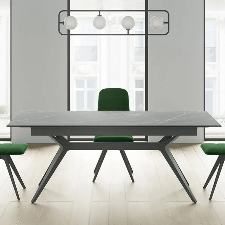 Eiffel Table extensible moderne en Dekton