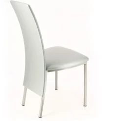 Elyn Chaise contemporaine de salle à manger en simili