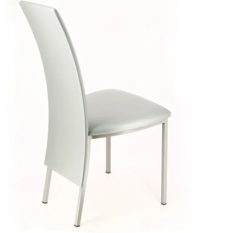 Elyn Chaise contemporaine de salle à manger en simili