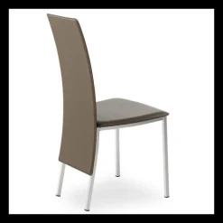 Elyn Chaise contemporaine de salle à manger en simili