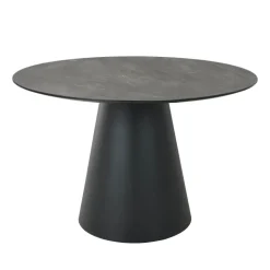 EmmyTable design ronde avec pied central