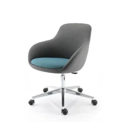 Eneka 02 Fauteuil relax réglable et pivotant avec roulettes made in France