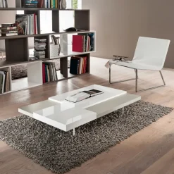 Erica Table basse bicolore moderne