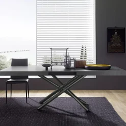 Fahrenheit Table extensible design de fabrication italienne en mélaminé