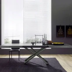 Fahrenheit Table extensible design de fabrication italienne en mélaminé