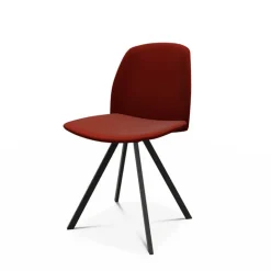 Figaro Chaise pivotante en simili fabriquée en Belgique