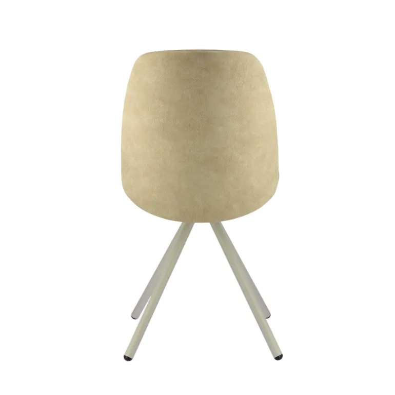 Fiona 2 Chaise moderne en tissu et pieds métal