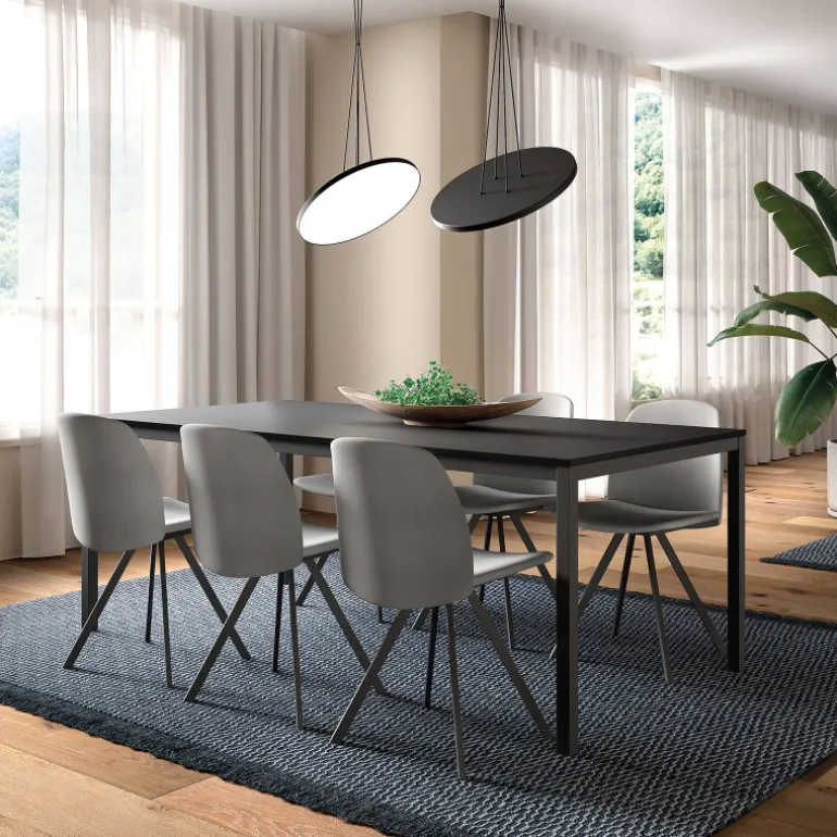 Fiona Chaise moderne en simili de fabrication belge