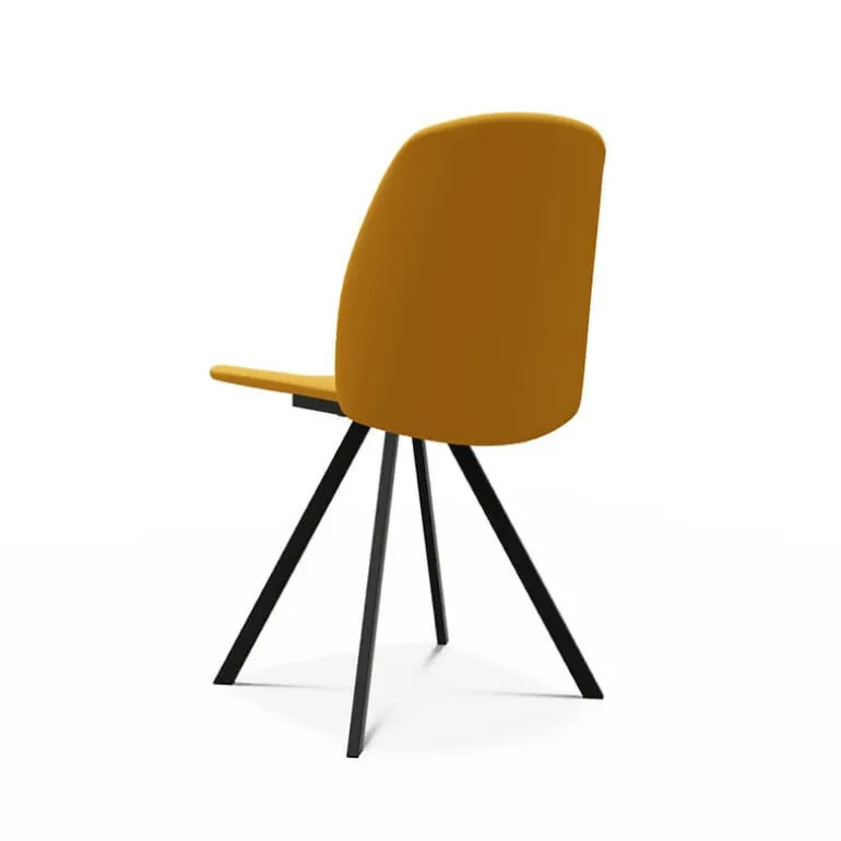 Fiona Chaise moderne en simili de fabrication belge