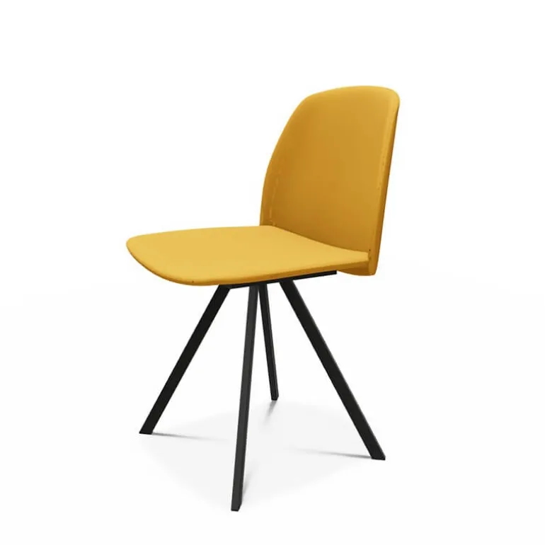 Fiona Chaise moderne en simili de fabrication belge