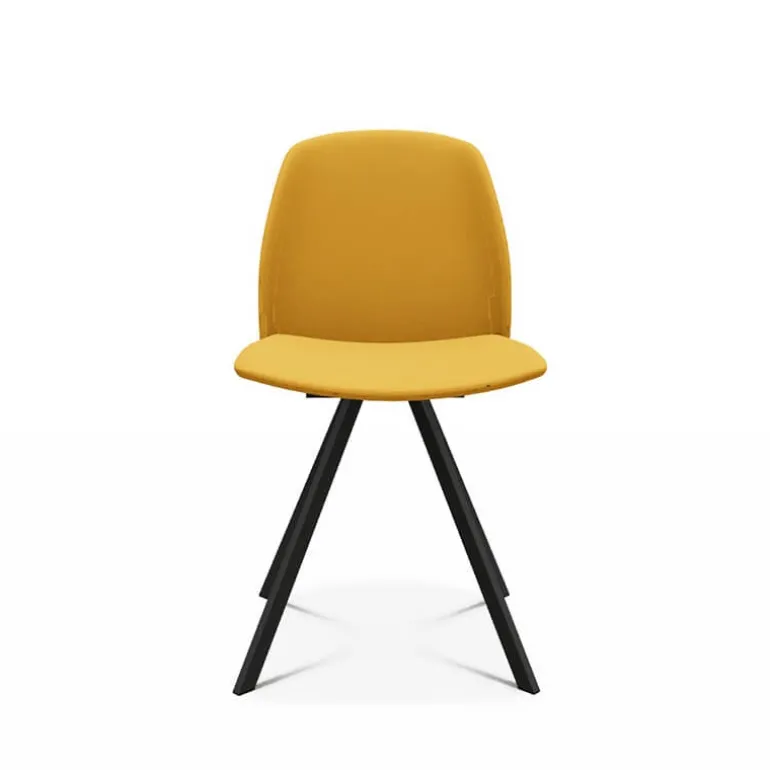 Fiona Chaise moderne en simili de fabrication belge