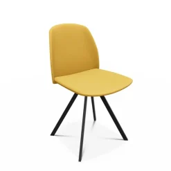 Fiona Chaise moderne en tissu de fabrication belge