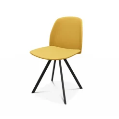 Fiona Chaise moderne en tissu de fabrication belge