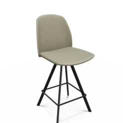 Fiona Tabouret snack moderne en tissu fabriqué en Belgique