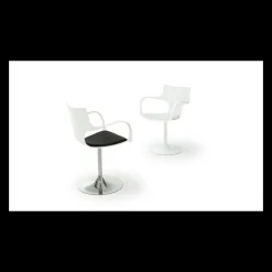 Flûte Sovet® Chaise design pivotante avec accoudoirs