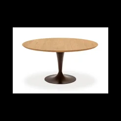 Flûte Sovet® Table ronde design plateau bois