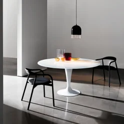 Flûte Sovet® Table ronde design en verre
