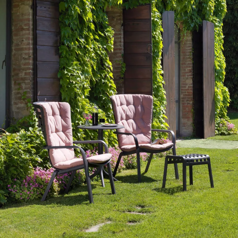 Folio Fauteuil de jardin réglable et empilable en polypropylène design