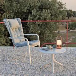 Folio Fauteuil de jardin réglable et empilable en polypropylène design