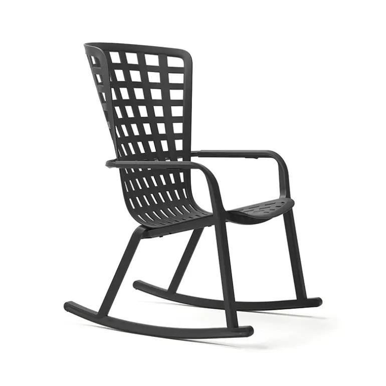 Folio Rocking chair design extérieur réglable en polypropylène