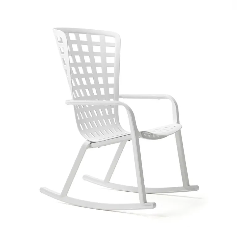Folio Rocking chair design extérieur réglable en polypropylène