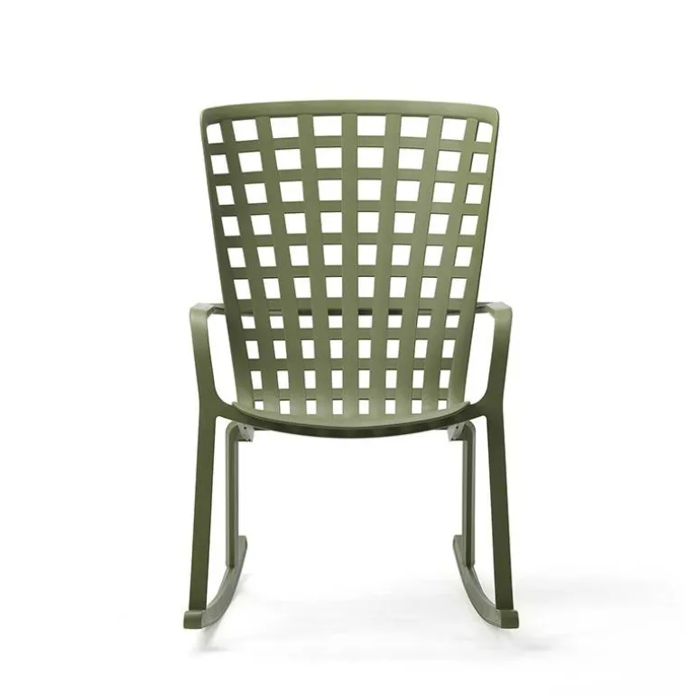 Folio Rocking chair design extérieur réglable en polypropylène