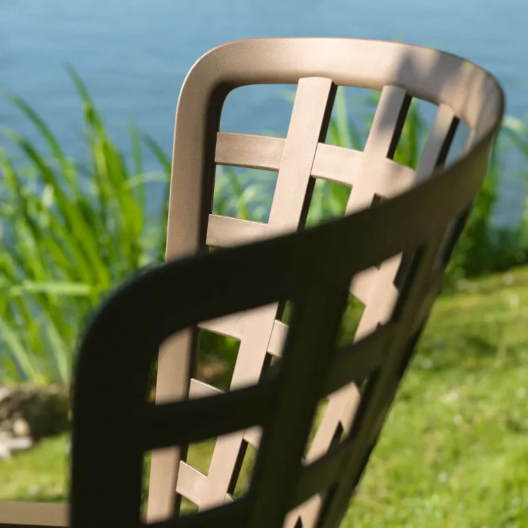 Folio Rocking chair design extérieur réglable en polypropylène