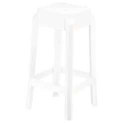 Fox Tabouret snack moderne en plexi hauteur 65 cm