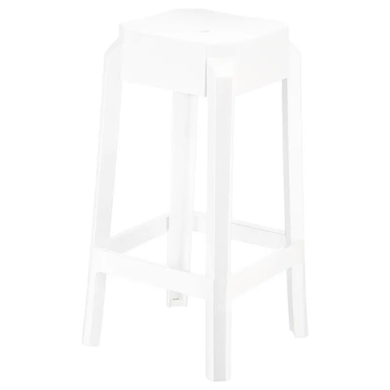 Fox Tabouret snack moderne en plexi hauteur 65 cm