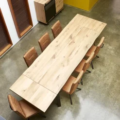 Fusion Table design style industriel extensible pieds en épingle