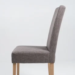 Gaby Mobitec® Chaise de salle à manger en tissu et bois massif