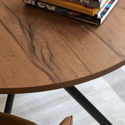 Giove Connubia® Table ronde extensible en mélaminé