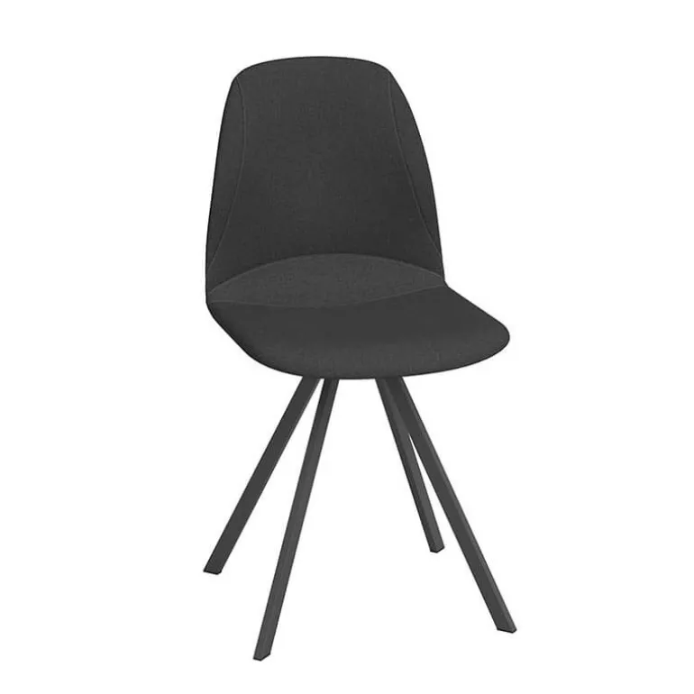 Girona Chaise moderne coque pivotante en simili