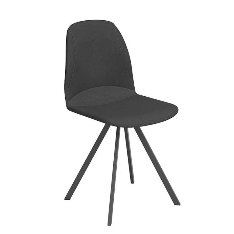 Girona Chaise moderne coque pivotante en simili
