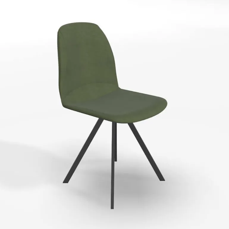 Girona Chaise pivotante en tissu