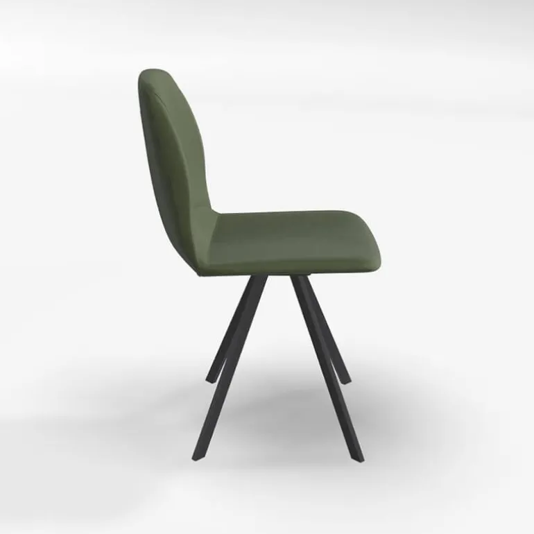 Girona Chaise pivotante en tissu