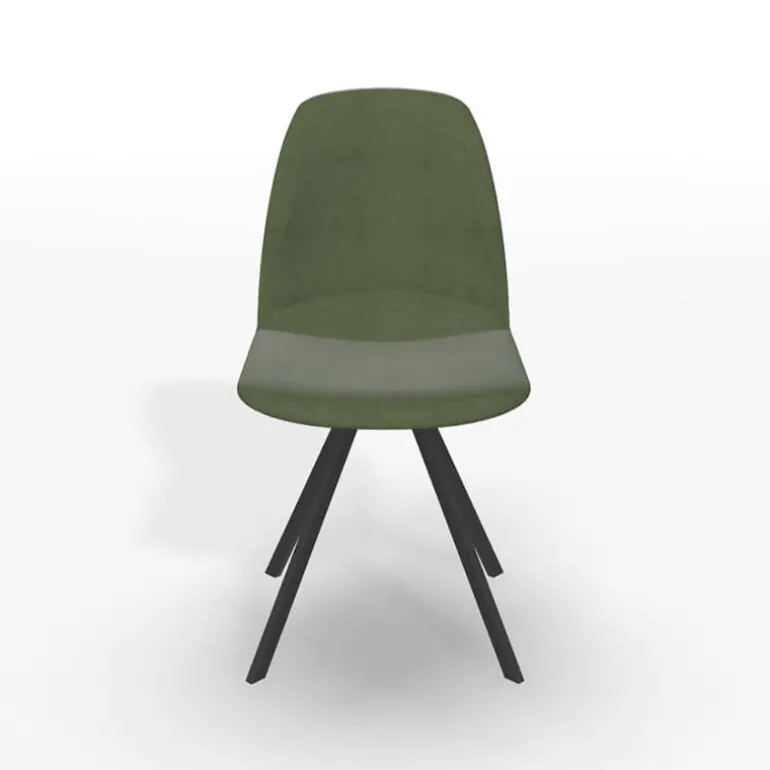 Girona Chaise pivotante en tissu