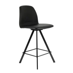 Girona Tabouret snack pivotant moderne en simili