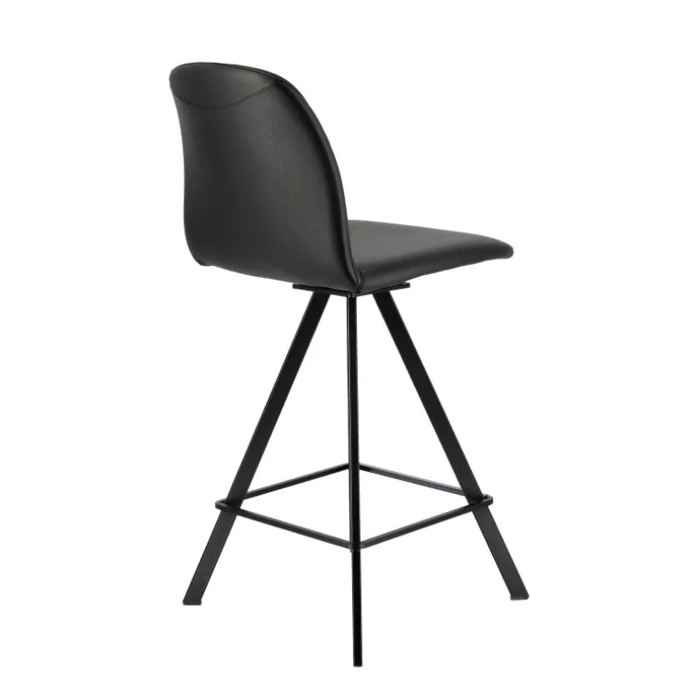 Girona Tabouret snack pivotant moderne en simili