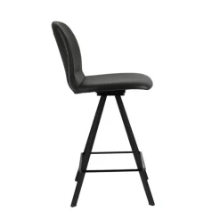 Girona Tabouret snack pivotant moderne en simili